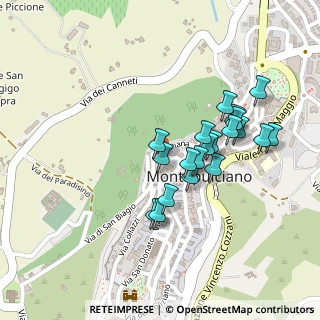 Mappa Piazza di S. Francesco, 53045 Montepulciano SI, Italia (0.2075)