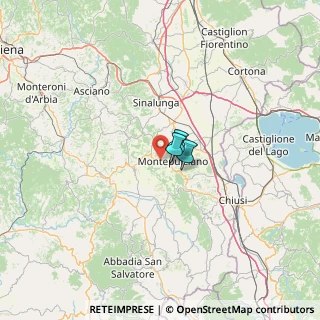 Mappa Strada per Pienza, 53045 Montepulciano SI, Italia (42.41)