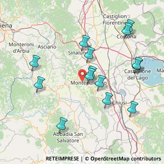 Mappa Strada per Pienza, 53045 Montepulciano SI, Italia (17.38429)