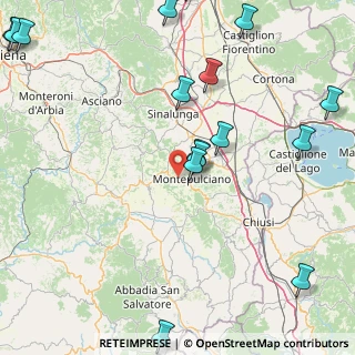 Mappa Strada per Pienza, 53045 Montepulciano SI, Italia (24.7175)