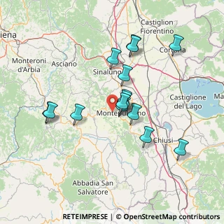 Mappa Strada per Pienza, 53045 Montepulciano SI, Italia (13.35667)