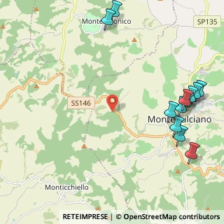 Mappa Strada per Pienza, 53045 Montepulciano SI, Italia (3.01583)