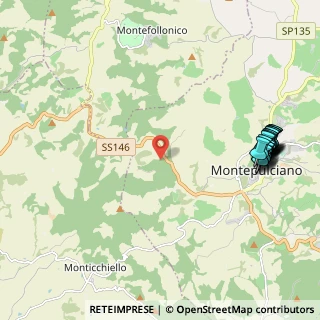 Mappa Strada per Pienza, 53045 Montepulciano SI, Italia (2.824)