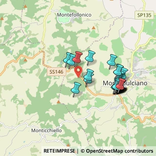 Mappa Strada per Pienza, 53045 Montepulciano SI, Italia (1.908)