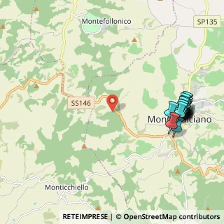 Mappa Strada per Pienza, 53045 Montepulciano SI, Italia (2.6735)