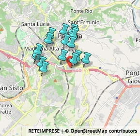 Mappa Via Francesco Petrarca, 06126 Perugia PG, Italia (1.38824)