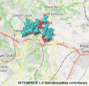 Mappa Via Francesco Petrarca, 06126 Perugia PG, Italia (1.2695)