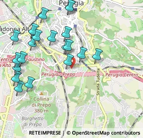 Mappa Via Francesco Petrarca, 06126 Perugia PG, Italia (1.1755)