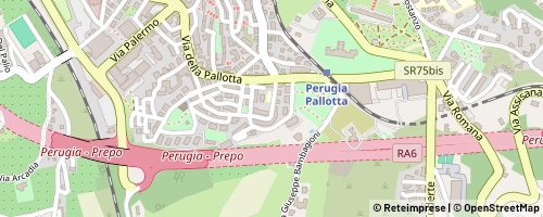 Mappa Perugia