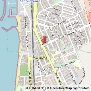 Mappa Via matteotti 56, 57027 San Vincenzo, Livorno (Toscana)