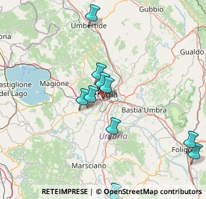 Mappa Via Giovanni Boccaccio, 06126 Perugia PG, Italia (28.62867)