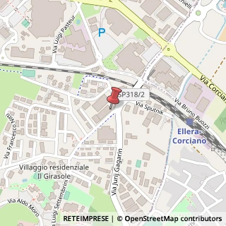 Mappa Via Luigi Settembrini, 2, 06073 Corciano, Perugia (Umbria)