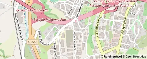 Mappa Perugia