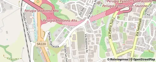 Mappa Perugia
