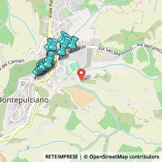 Mappa Via di Martiena, 53045 Montepulciano SI, Italia (0.518)
