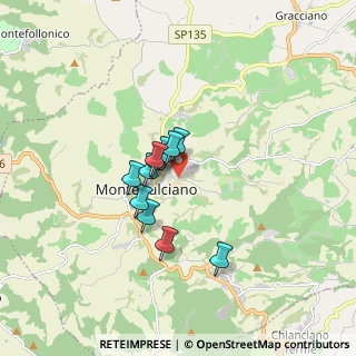 Mappa Via di Martiena, 53045 Montepulciano SI, Italia (1.17364)