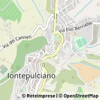 Map Montepulciano