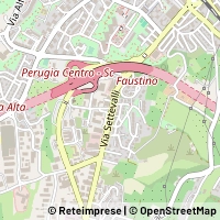 Map Perugia