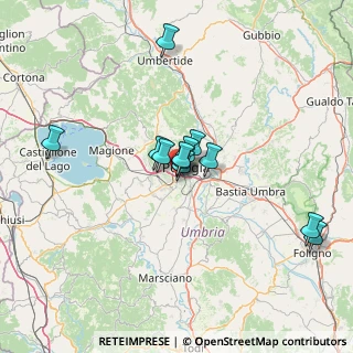 Mappa Via Gianluca Pennetti Pennella, 06128 Perugia PG, Italia (11.00917)