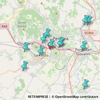 Mappa Via Gianluca Pennetti Pennella, 06128 Perugia PG, Italia (4.25167)