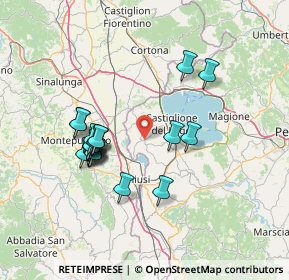 Mappa Via Garibaldi, 06061 Castiglione del lago PG, Italia (13.5625)