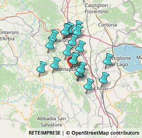 Mappa Vicolo del Leone, 53045 Montepulciano SI, Italia (10.178)
