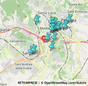 Mappa Via Mario Angelucci, 06129 Perugia PG, Italia (1.48235)