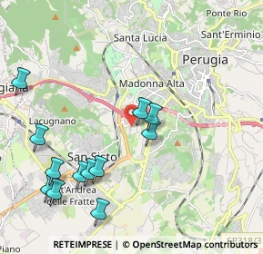 Mappa Via Mario Angelucci, 06129 Perugia PG, Italia (2.38583)