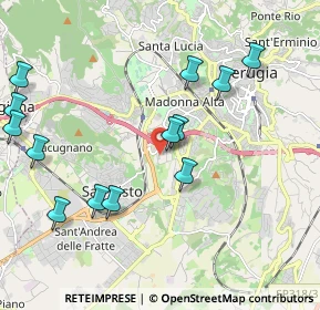 Mappa Via Mario Angelucci, 06129 Perugia PG, Italia (2.37769)