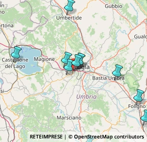 Mappa Via Mario Angelucci, 06129 Perugia PG, Italia (19.45417)