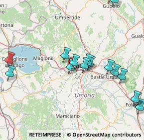 Mappa Via Mario Angelucci, 06129 Perugia PG, Italia (19.17625)