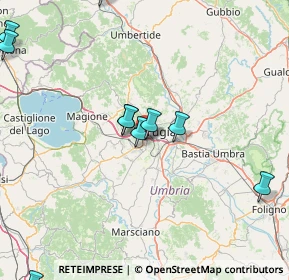 Mappa Via Mario Angelucci, 06129 Perugia PG, Italia (32.712)