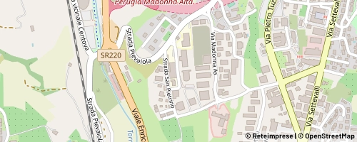 Mappa Perugia
