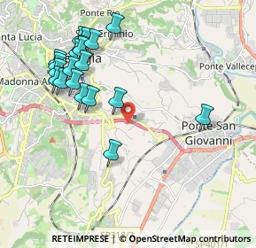 Mappa Strada Piscille - Loggi, 06126 Perugia PG, Italia (2.2385)
