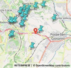 Mappa Strada Piscille - Loggi, 06126 Perugia PG, Italia (2.4805)