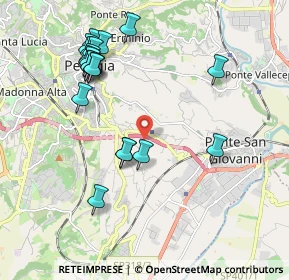Mappa Strada Piscille - Loggi, 06126 Perugia PG, Italia (2.206)