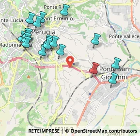 Mappa Strada Piscille - Loggi, 06126 Perugia PG, Italia (2.357)