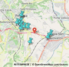 Mappa Strada Piscille - Loggi, 06126 Perugia PG, Italia (1.82083)