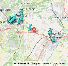 Mappa Strada Piscille - Loggi, 06126 Perugia PG, Italia (2.40364)