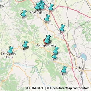 Mappa Via delle Case Nuove, 53045 Montepulciano SI, Italia (9.0545)