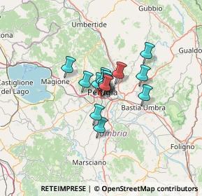 Mappa Str. del Borghetto, 06126 Perugia PG, Italia (6.816)