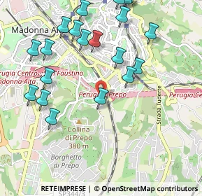 Mappa Str. del Borghetto, 06126 Perugia PG, Italia (1.231)