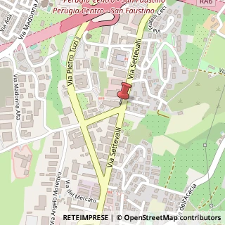 Mappa Via Settevalli, 153, 06129 Perugia, Perugia (Umbria)