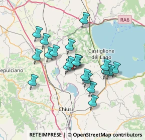 Mappa Via Pozzuolo, 06061 Castiglione del Lago PG, Italia (6.13)