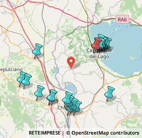 Mappa Via Pozzuolo, 06061 Castiglione del Lago PG, Italia (9.0735)