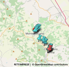 Mappa Piazzetta di S. Bartolomeo, 53045 Montepulciano SI, Italia (3.46)