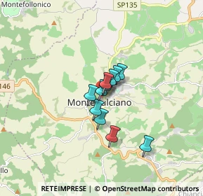 Mappa Piazzetta di S. Bartolomeo, 53045 Montepulciano SI, Italia (0.90636)