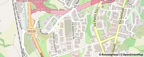 Mappa Perugia