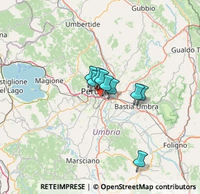 Mappa Via Assisana, 06126 Perugia PG, Italia (24.57813)