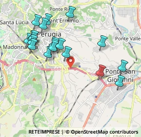 Mappa Via Assisana, 06126 Perugia PG, Italia (2.166)